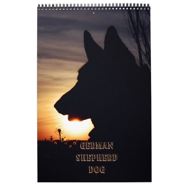 Herrlicher Schäferhund-Kalender Kalender (Titelbild)
