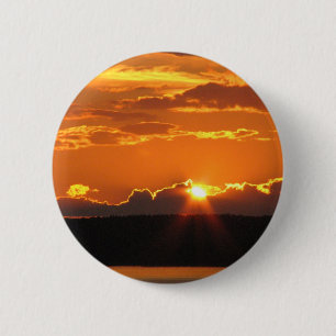 Herrlicher Sonnenuntergang Button