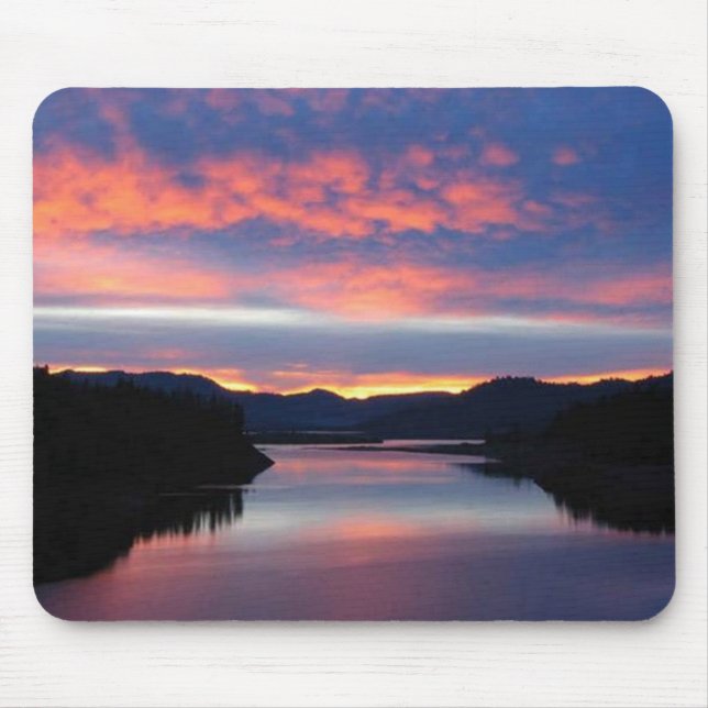 herrlicher Sonnenuntergang Mousepad (Vorne)