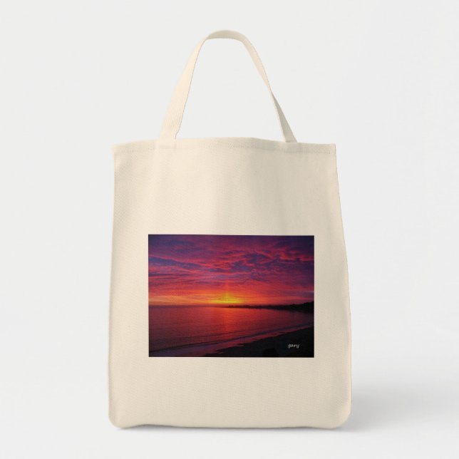 Herrlicher Sonnenuntergang Tragetasche (Vorne)