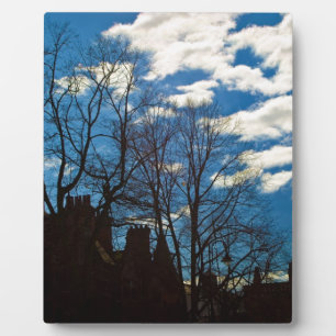 HERRLICHER STADT-HIMMEL FOTOPLATTE