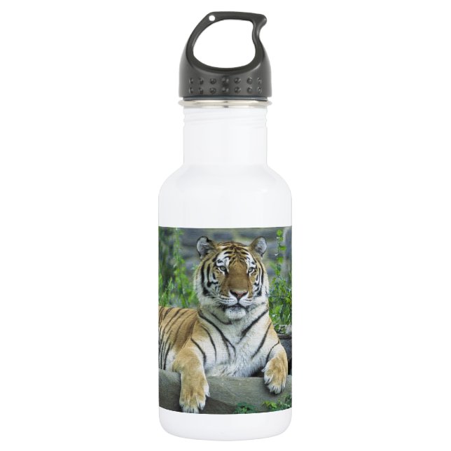 HERRLICHER TIGER TRINKFLASCHE (Vorderseite)