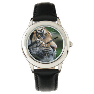 Herrliches bengalisches Tiger-Gesicht Armbanduhr