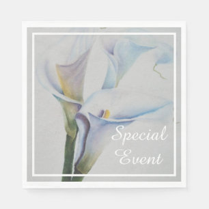 Herrliches Calla-Lilien-Party Serviette