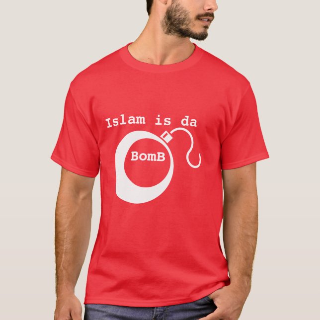 Herrliches dawah T-Shirt mit Text Islam ist (Vorderseite)