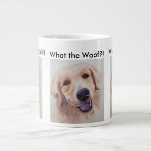 Herrliches goldenes Labrador Jumbo-Tasse