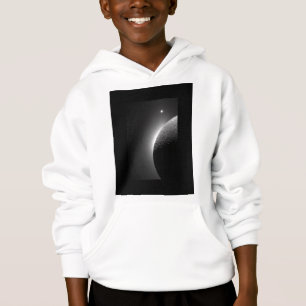 Herrliches Mond-und Venus-Bild Hoodie