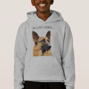 Herrliches Schäferhund-Foto Hoodie