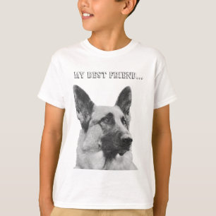 Herrliches Schäferhund-Foto T-Shirt