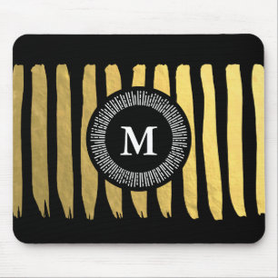 Herrliches schwarzes Gold Mousepadf für Ihr Büro Mousepad