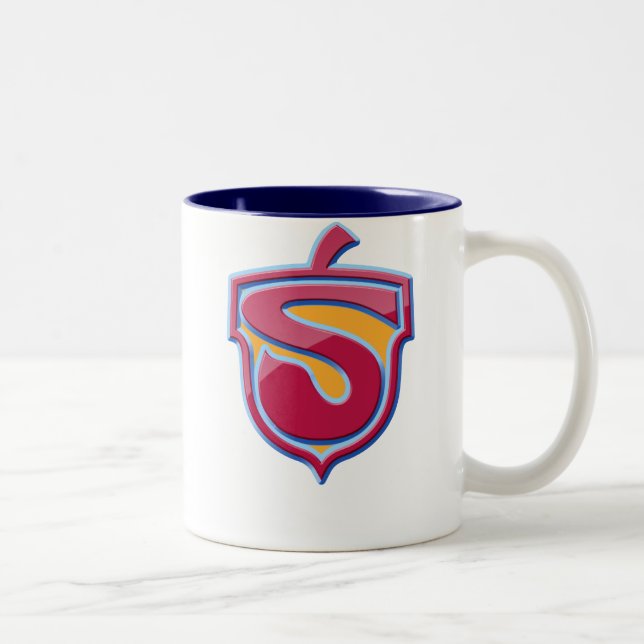 Herrliches Supers - glänzend Zweifarbige Tasse (Rechts)