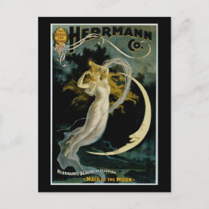 Herrmann ~ Maid of the Moon Postkarte
