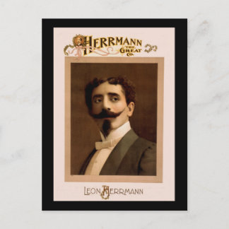 Herrmann the Great Co. Postkarte