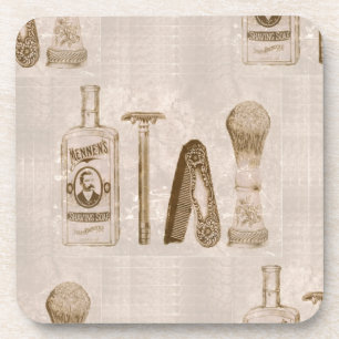 Herrrasieren Getränkeuntersetzer