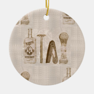 Herrrasieren Keramikornament