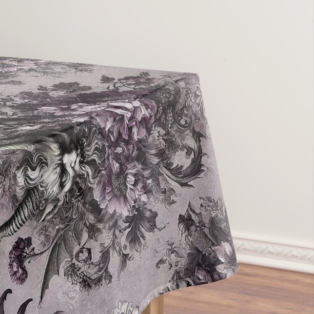 Herrscher der Untoten – Gothic Large Pattern Tischdecke (Beispiel)