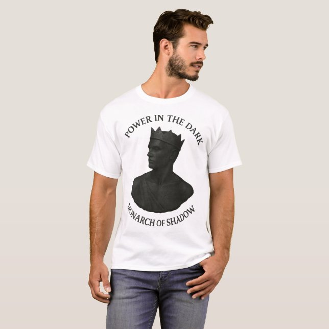 Herrscher des Schattens – Macht in der Dunkelheit T-Shirt (Vorne ganz)