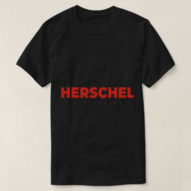 Herschel Walker für Senat T-Shirt (Design vorne)