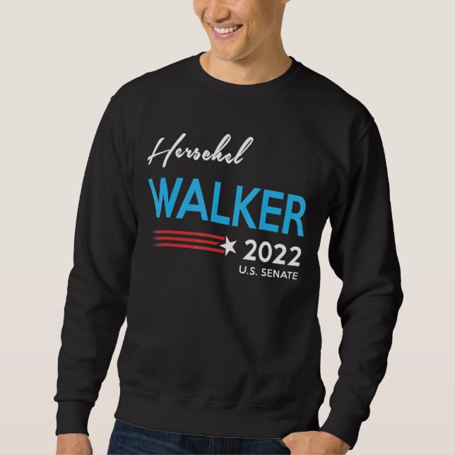 Herschel Walker für US-Senat 2022 Wahl Senato Sweatshirt (Vorderseite)