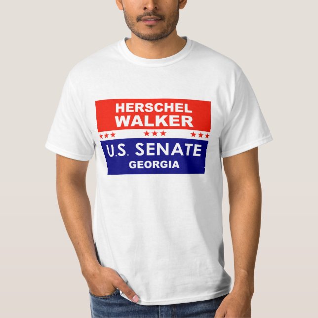 Herschel Walker US Senate Georgia 2022 T-Shirt (Vorderseite)