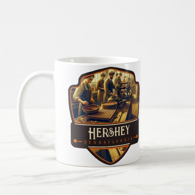 Hershey, Pennsylvania | VINTAG Kaffeetasse (Links)