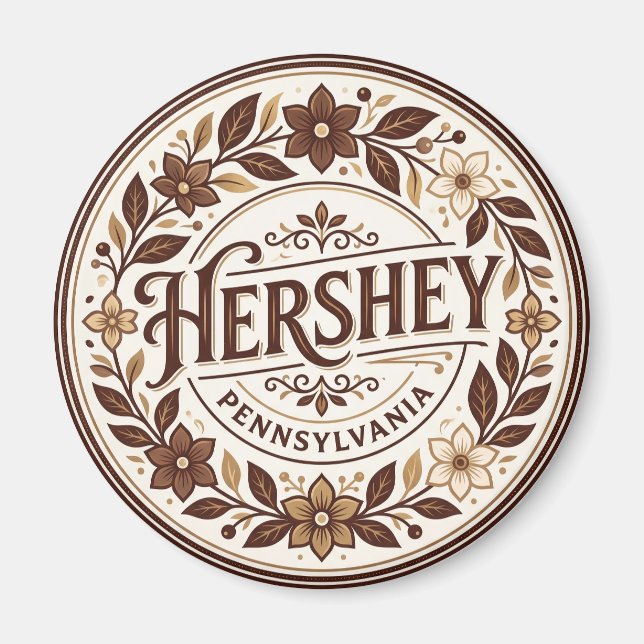 Hershey USA Magnet (Vorne)