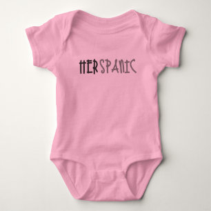 Herspanisch Baby Girl Hispanic Bodysuit Strampler