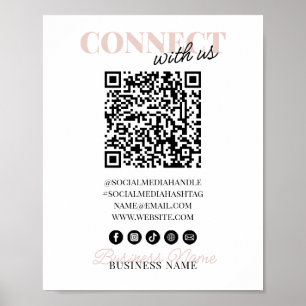 Herstellen einer Verbindung mit dem QR-Code Rosa-S Poster