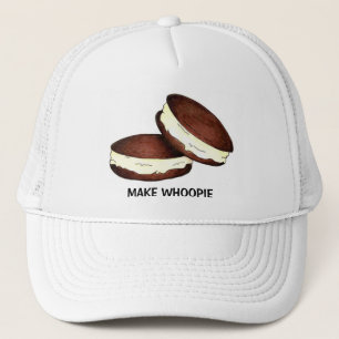 Herstellen von Whoopie Chocolate Pies PA Dutch Foo Truckerkappe