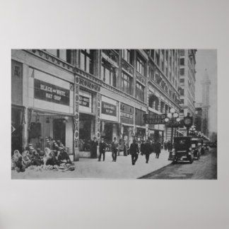 Hersteller des heimischen Amerikanischen Ureinwohn Poster
