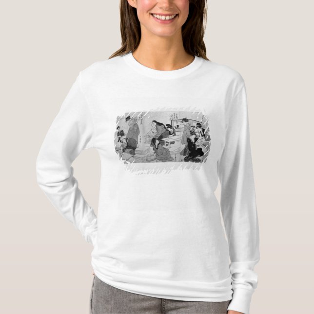 Herstellung der Drucke T-Shirt (Vorderseite)
