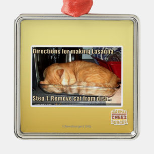 Herstellung der Lasagne Ornament Aus Metall