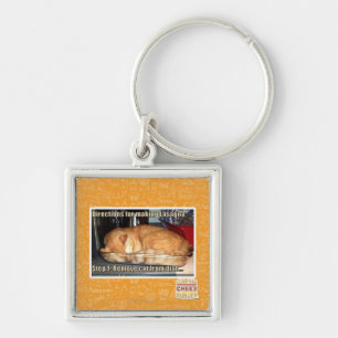 Herstellung der Lasagne Schlüsselanhänger