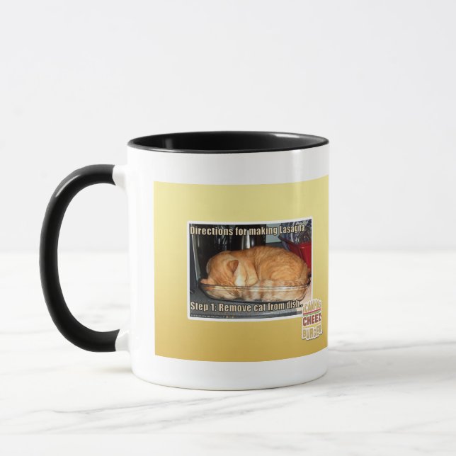 Herstellung der Lasagne Tasse (Links)