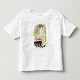 Herstellung des Apfelkuchens Kleinkind T-shirt