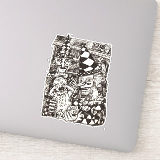 Herstellung des Mannes, von Brian Benson, Vinyl St Aufkleber