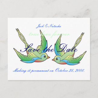 Herstellung des wahren Liebedauerhaften Ankündigungspostkarte