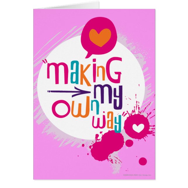 Herstellung meiner eigenen Weise (Vorne)