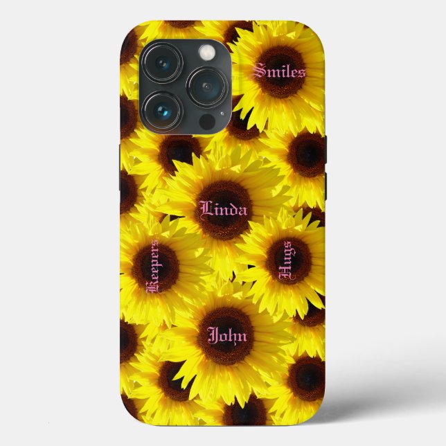 Herstellung von Erinnerungen - Sonnenblumen Case-Mate iPhone Hülle (Rückseite)