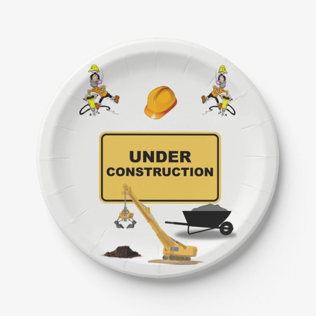 Herstellung von Tellern Pappteller (Vorderseite)