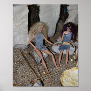 Herstellung von Waffen. Poster