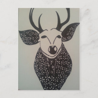 Hert Postkarte