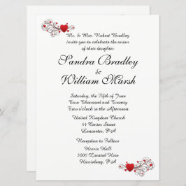 Herts Hochzeitseinladung Einladung