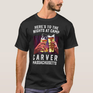 Herts zu den Nächten in Camp Carver Camping Massac T-Shirt