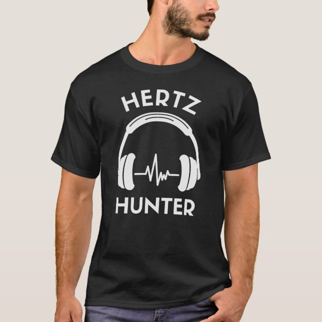 Hertz Hunter Audiophile T - Shirt (Vorderseite)