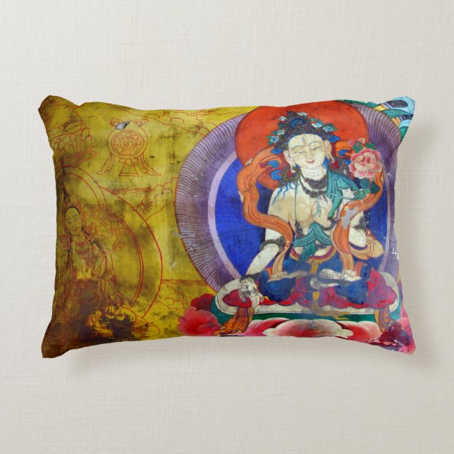 Heruka Buddha, Tibbet (Pillow) Zierkissen (Vorderseite)