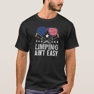 Herumlungern ist nicht leicht Gebroch'nes Bein 2 T-Shirt