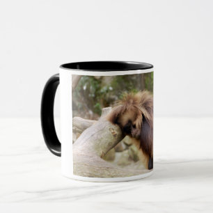 Herumlungernder Affe Tasse