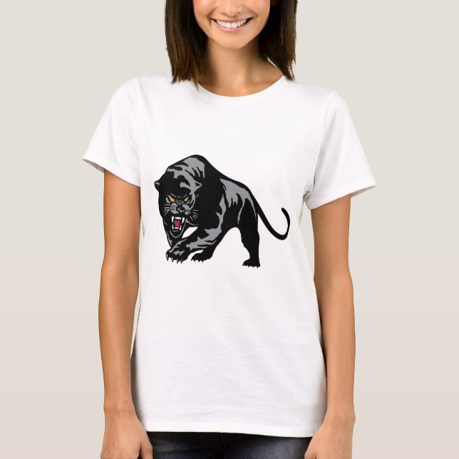 Herumstreichender Panther T-Shirt (Vorderseite)