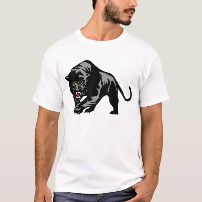 Herumstreichender Panther T-Shirt (Vorderseite)